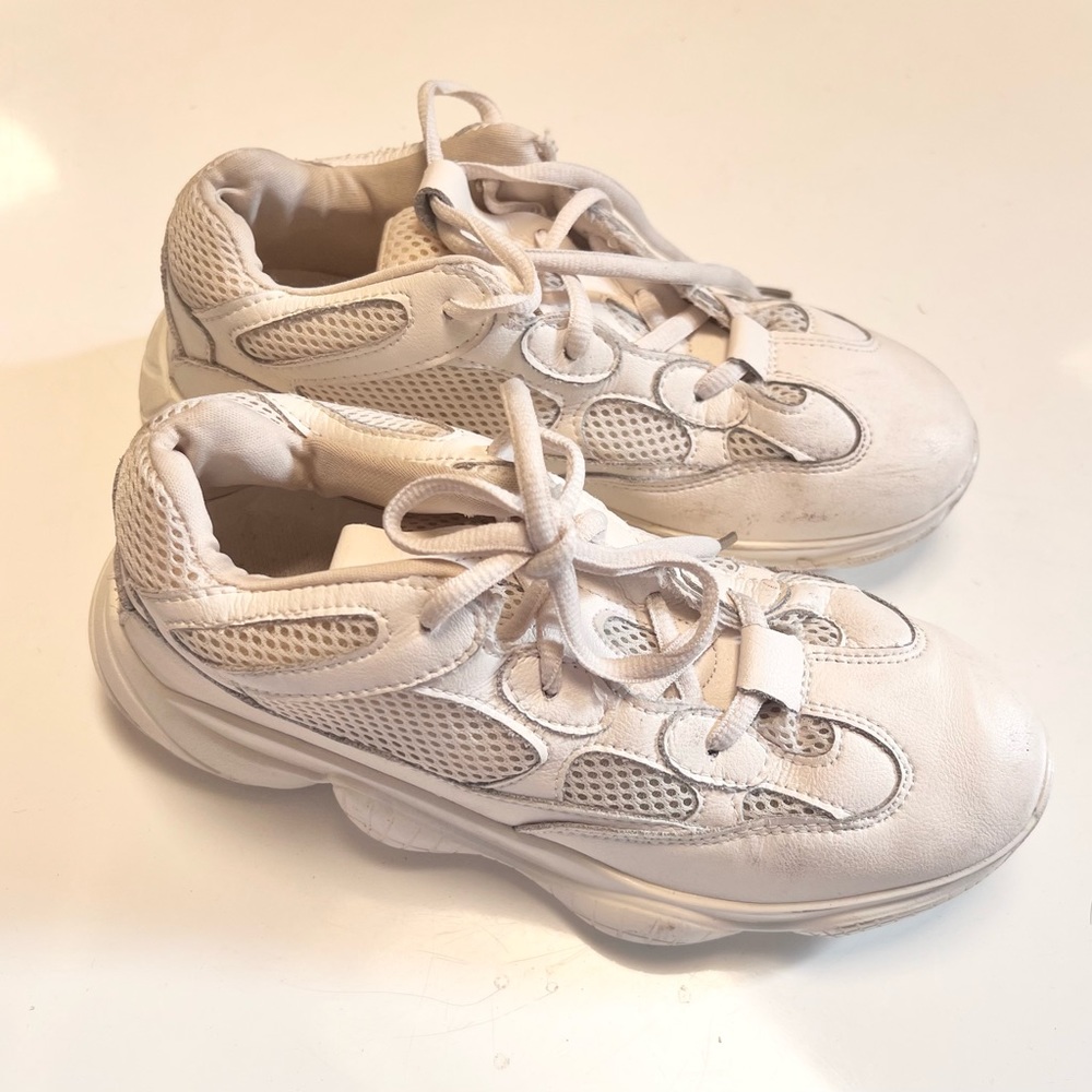 White sneakers